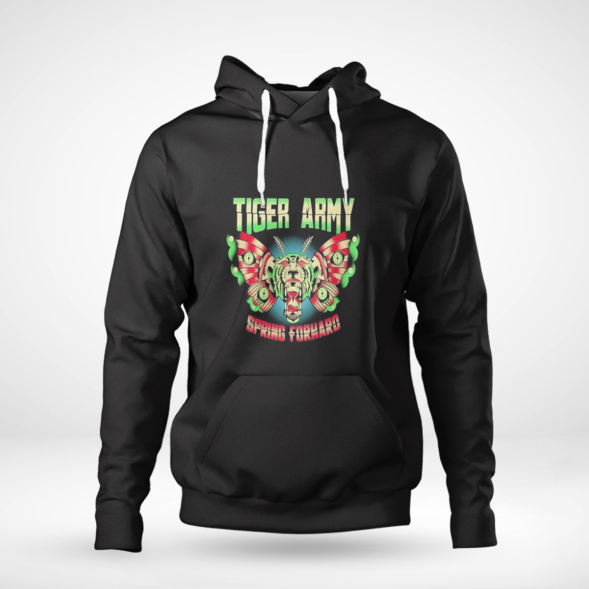 Butterfly Tiger American Psychobilly Band Tiger Army Shirt Longsleeve