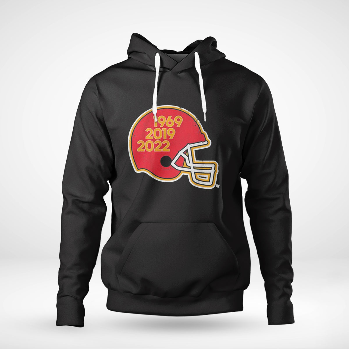Kansas City Chiefs Glory Years Helmet 1969 2019 2022 Shirt