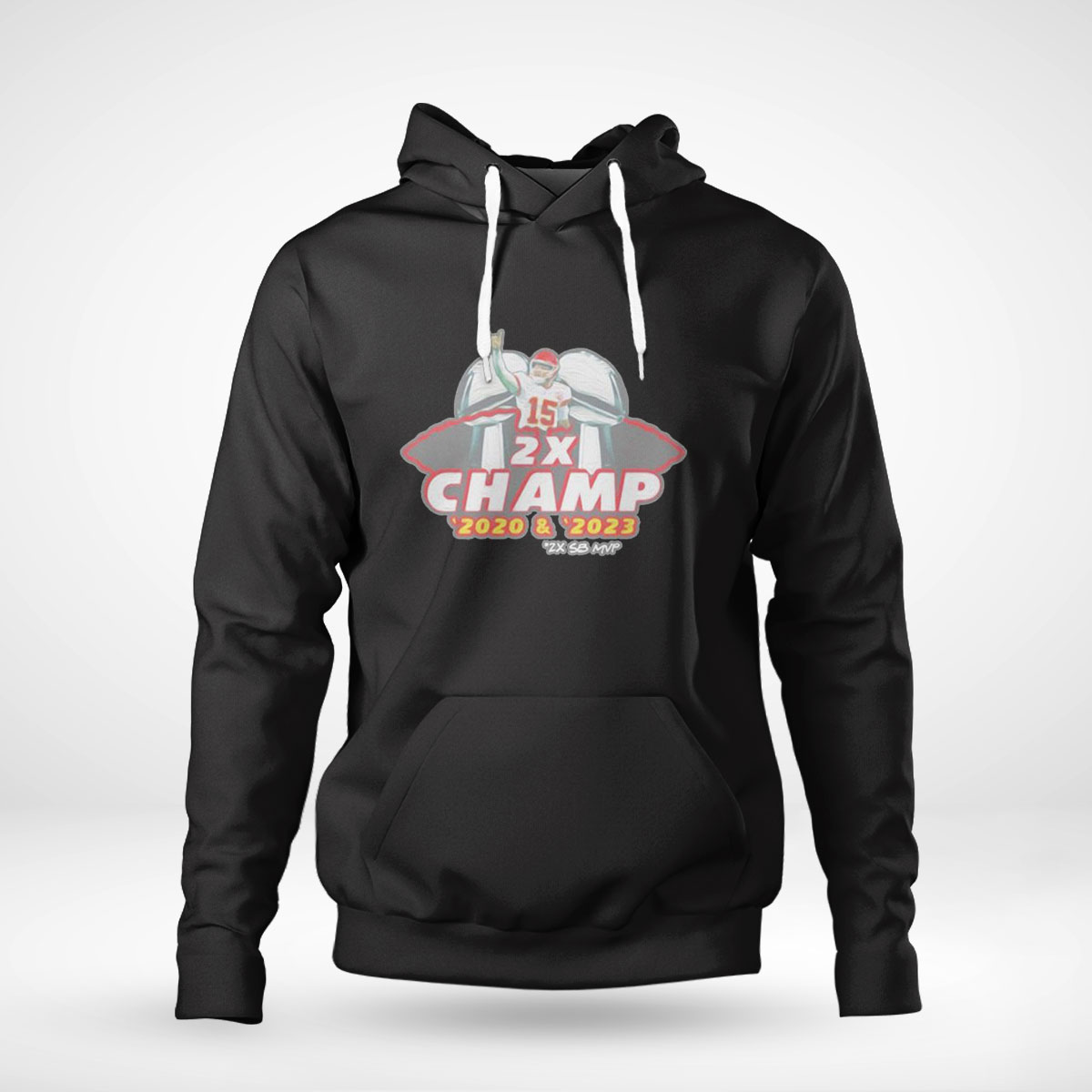 Patrick Mahomes Kansas City Chiefs 2x Champions 2020 2023 Shirt