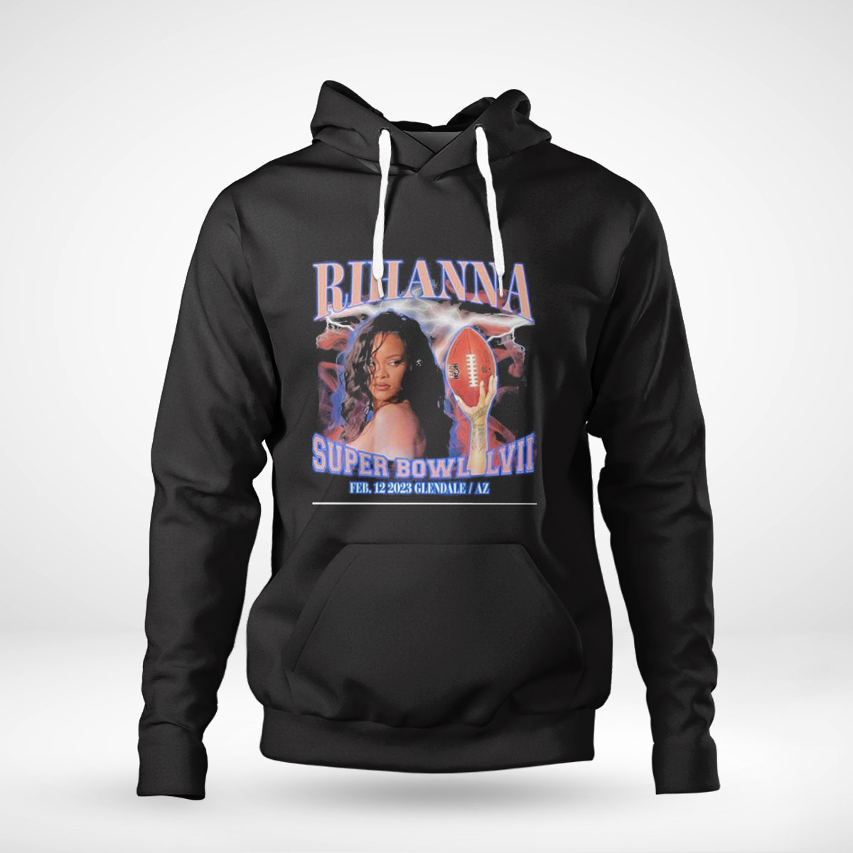 Rihanna Football Super Bowl 2023 American Football Shirt Longsleeve