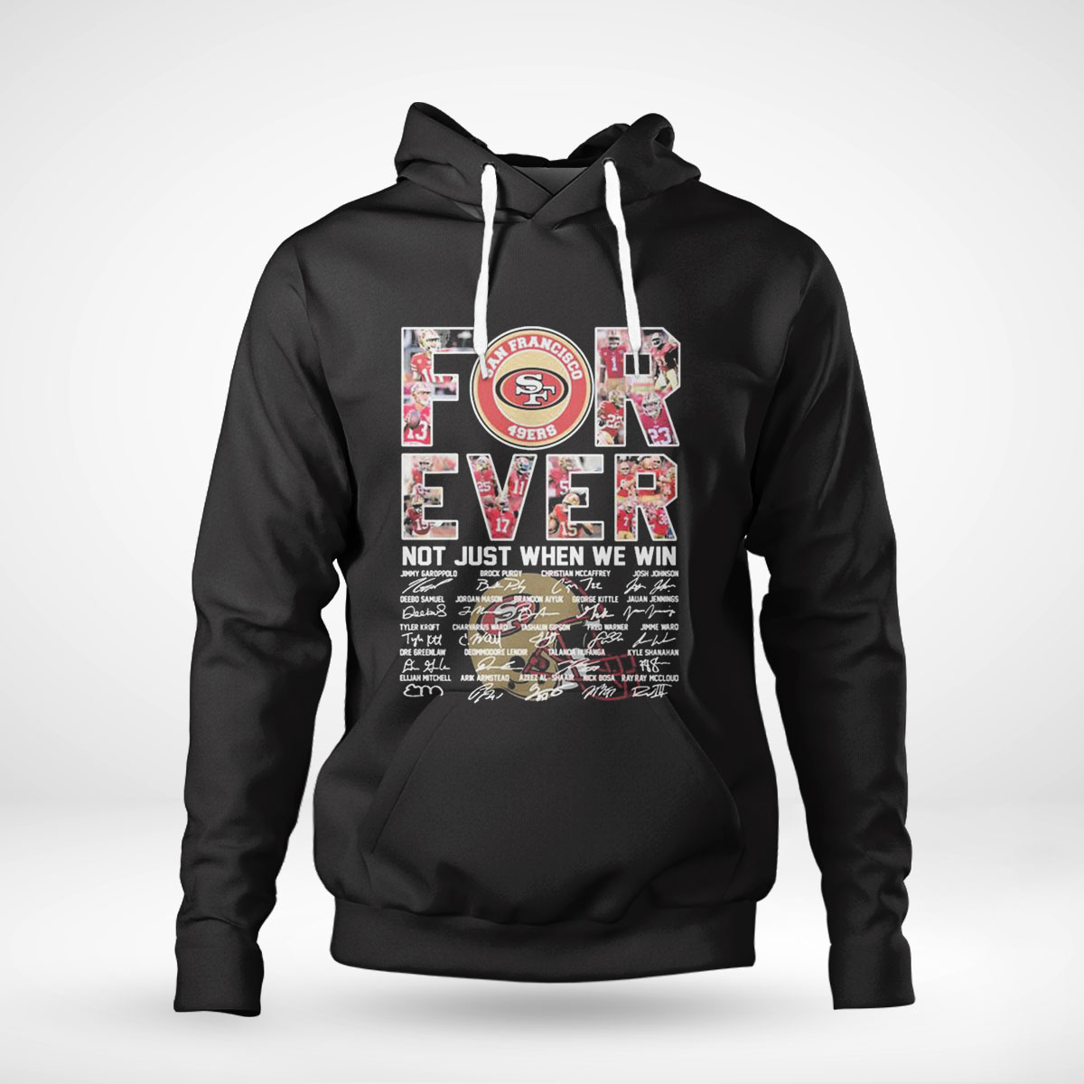 San Francisco For Ever Not Just When We Win Signature Shirt Ladies Tee