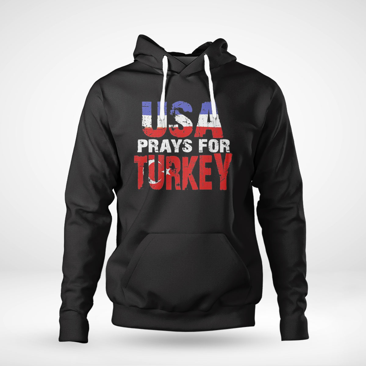 Usa Prays For Turkey Shirt Ladies Tee
