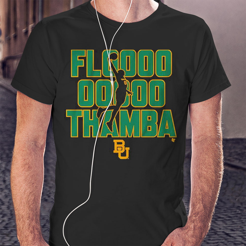 Baylor Bears Basketball Flooooo Thamba Shirt Ladies T-shirt
