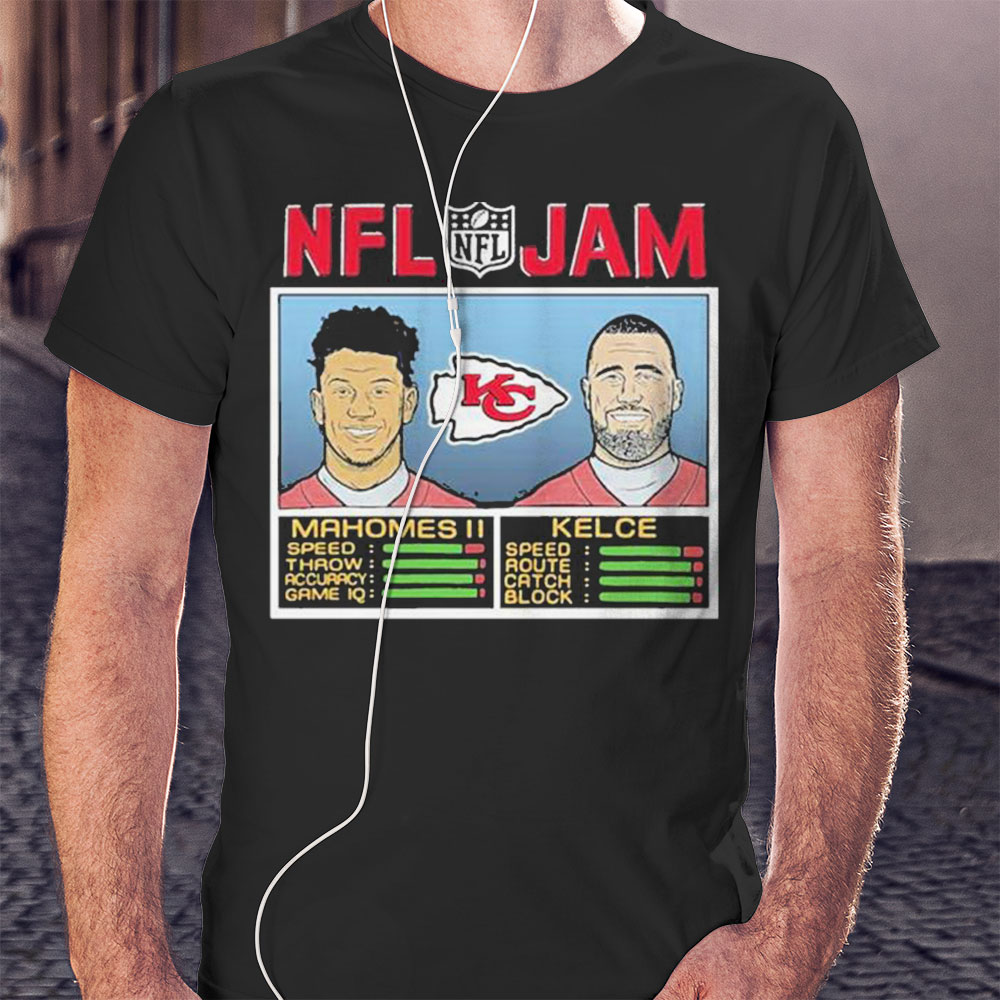 Chiefs Jam Patrick Mahomes And Travis Kelce Shirt Ladies T-shirt