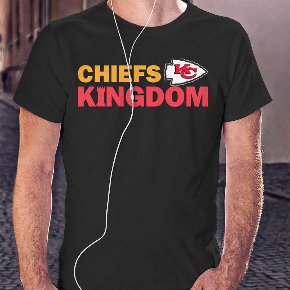 Chiefs Kingdom Kansas City Chiefs Football Fans Shirt Ladies T-shirt