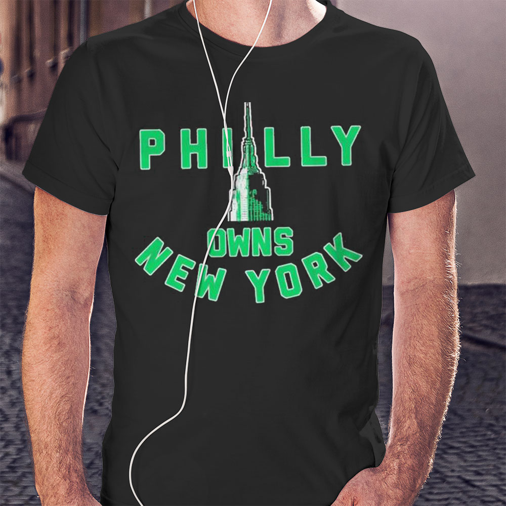 Philadelphia Eagles Philly Owns New York Shirt Ladies T-shirt