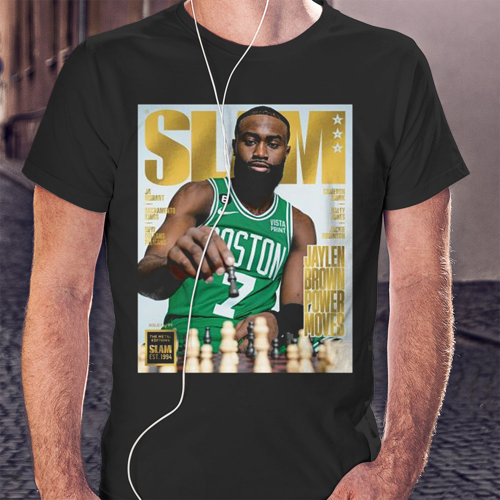 Slam Jaylen Brown Power Moves Shirt Longsleeve
