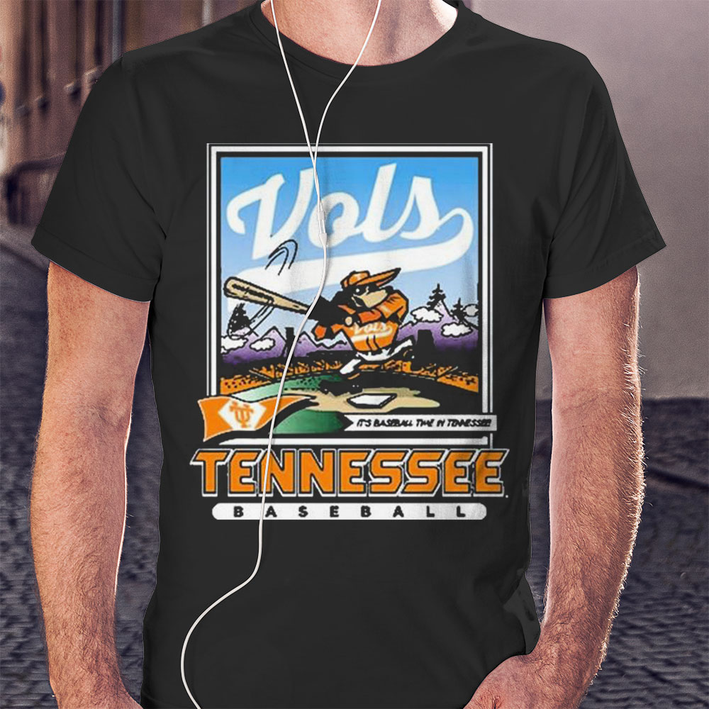 Tennessee Vols Smokey Its Baseball Time In Tennessee Shirt Longsleeve