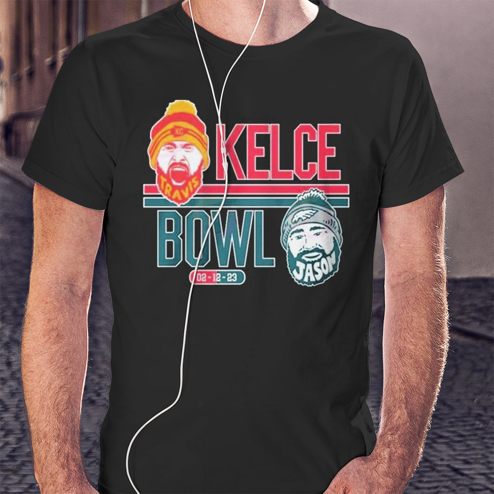 Travis And Jason Kelce Bowl Jason 02 – 12 – 23 T Shirt Shirt Longsleeve