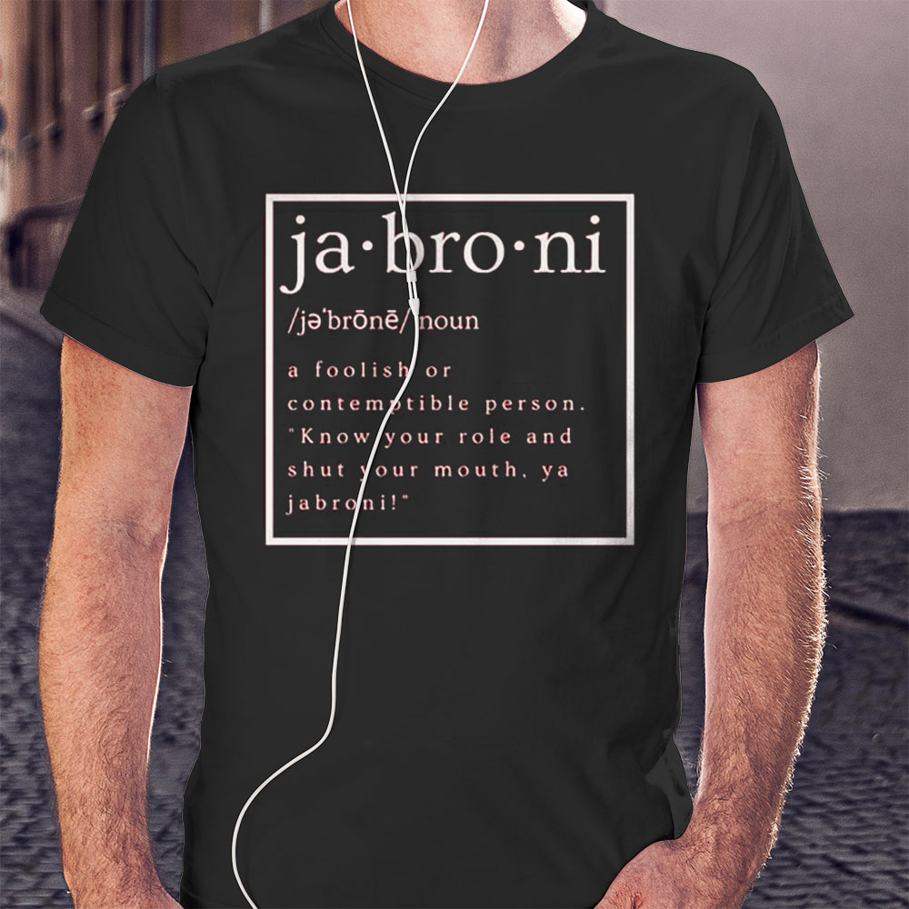 Travis Kelce Jabroni Definition Shirt Ladies T-shirt