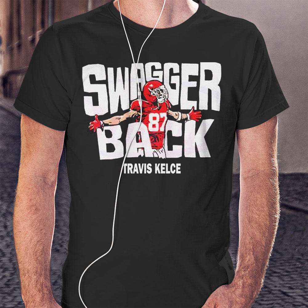 Travis Kelce Swagger Back Shirt Longsleeve