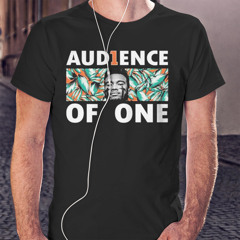 Tua Tagovailoa Audience Of One Miami Dolphins Faith Shirt Ladies T-shirt