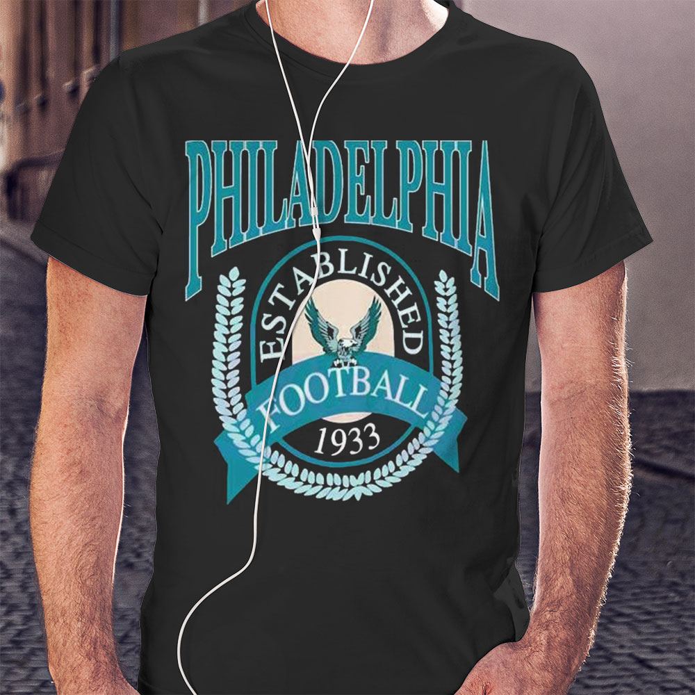 Vintage Philadelphia Football 1933 Shirt Longsleeve