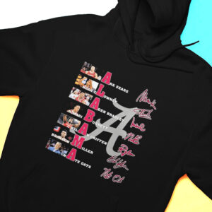 Alabama Members Signature Shirt, Hoodie
