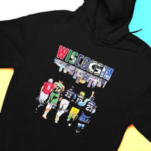 Wisconsin Team Allen Yelich Rodgers And Antetokounmpo Signatures Shirt, Hoodie