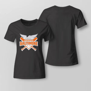 Lady Tee No Place Like Home Baltimore Baseball Shirt Hoodie