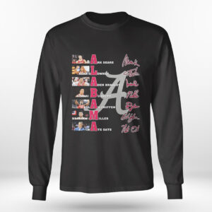Longsleeve shirt Alabama Members Signature Shirt Hoodie