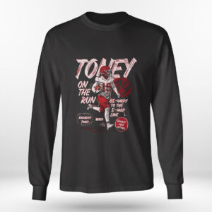 Longsleeve shirt Kadarius Toney Kansas City Chiefs On The Run T Shirt