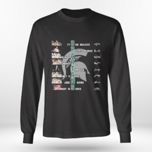 Longsleeve shirt Spartans Tyson Walker Pierre Brooks Malik Hall Signature Shirt Hoodie