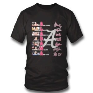 black Shirt Alabama Members Signature Shirt Hoodie