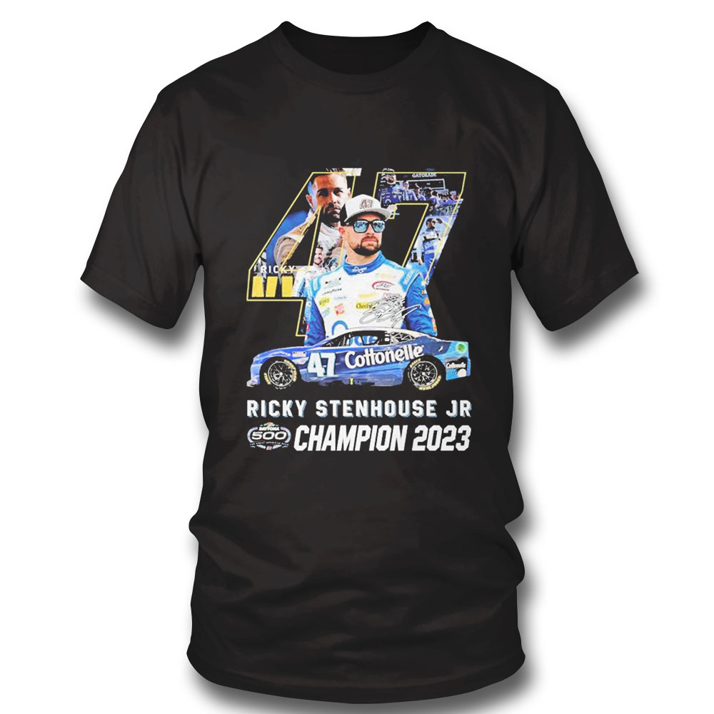 47 Ricky Stenhouse Jr Daytona 500 Champion 2023 Signature Shirt
