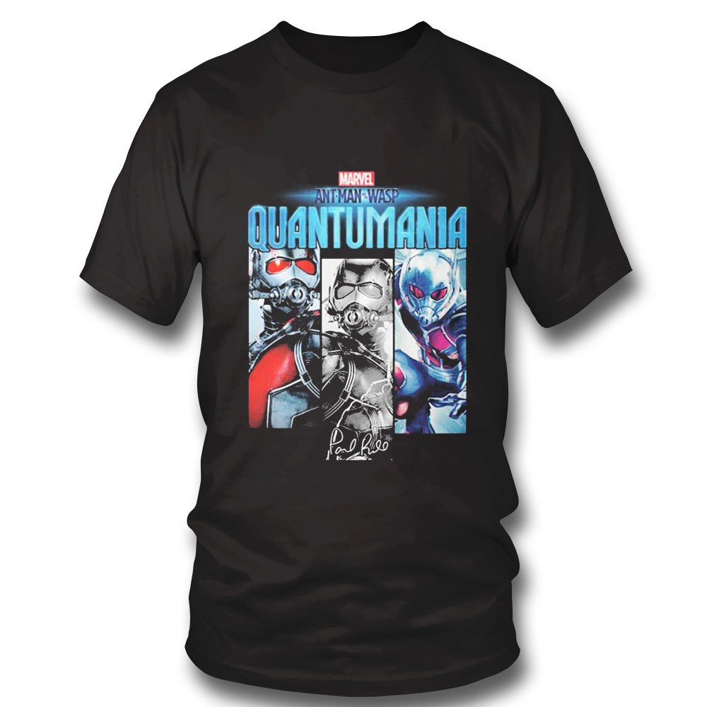 Marvel Ant Man And The Wasp Quantumania Signatures Shirt Marvel Ant Man And The Wasp Quantumania Signatures Shirt