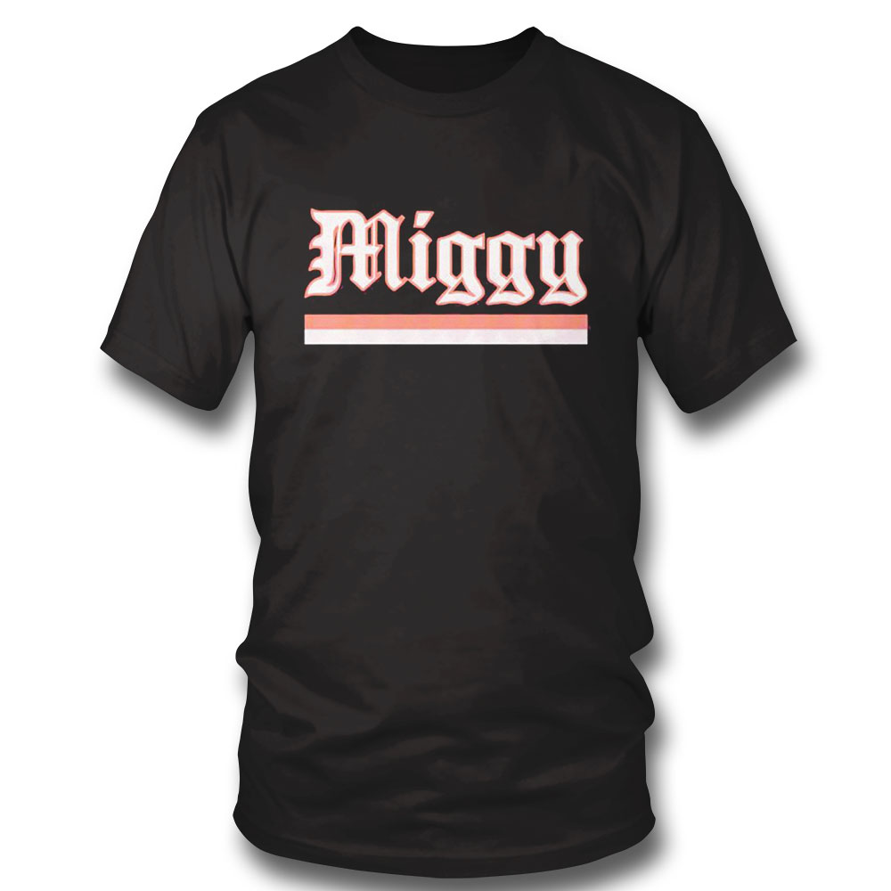 Miguel Cabrera Detroit Text Shirt