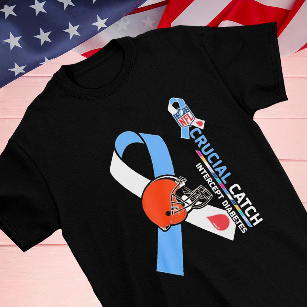 Nfl Cincinnati Bengals Crucial Catch Intercept Diabetes Shirt Longsleeve T-shirt