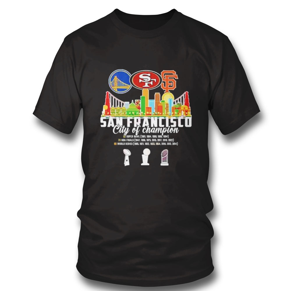 Official San Francisco City Of Champions 2023 Shirt