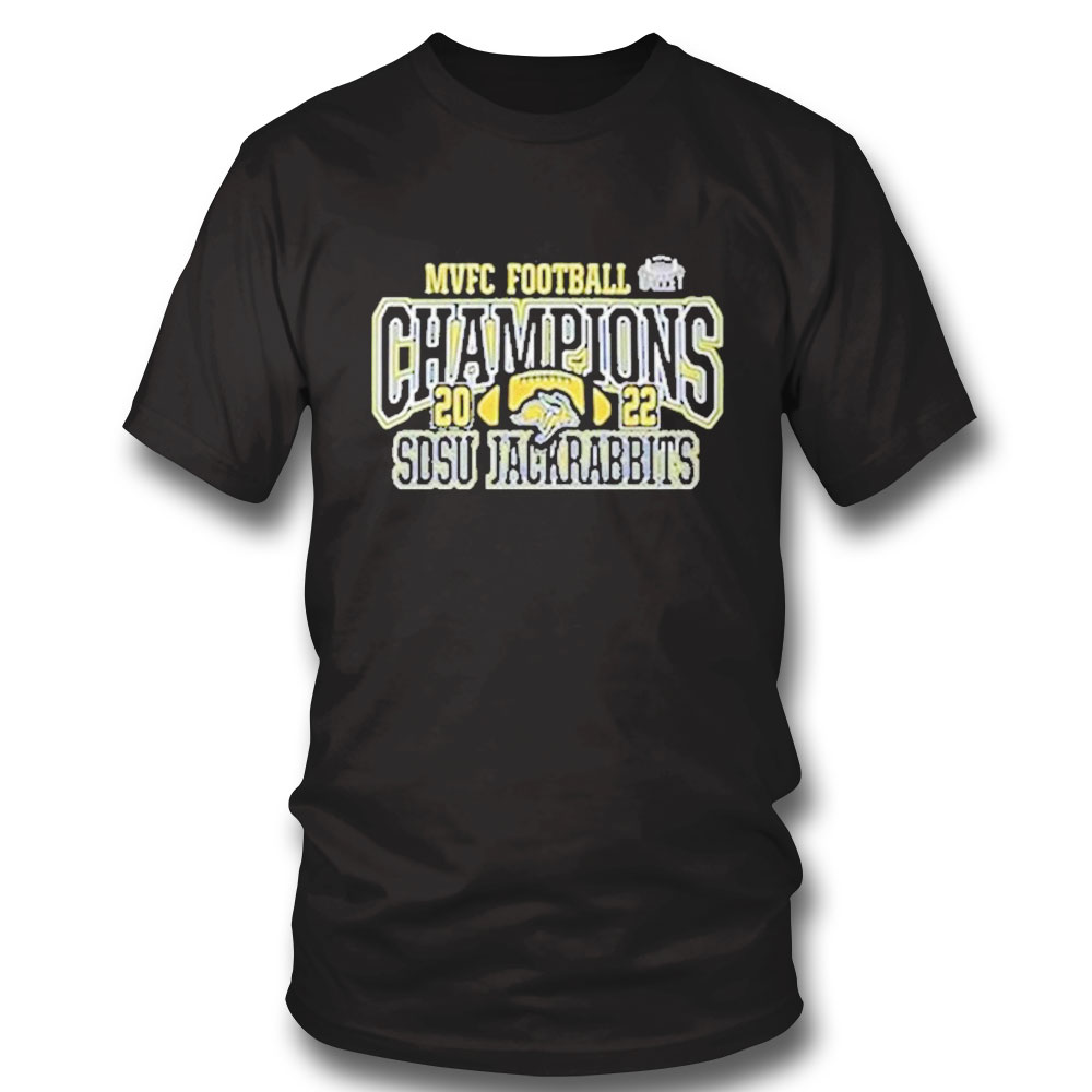 Official Sdsu Jackrabbits 2022 Mvfc Football Champions Shirt Hoodie