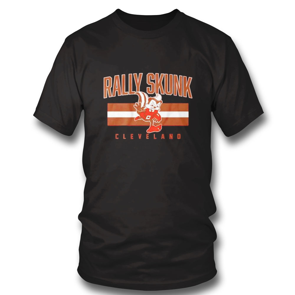 Rally Skunk Cleveland Football Mascot Shirt