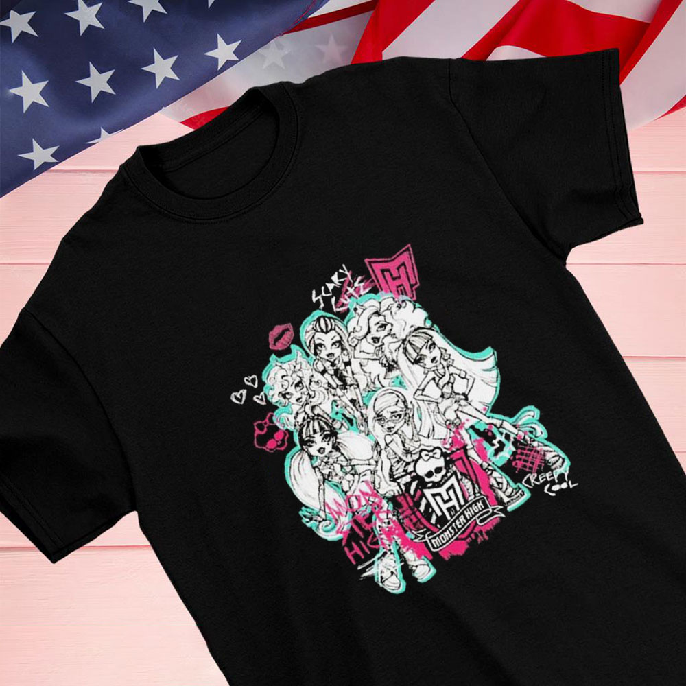 Scary Cute Monster High Shirt Longsleeve T-shirt Scary Cute Monster High Shirt Longsleeve T-shirt