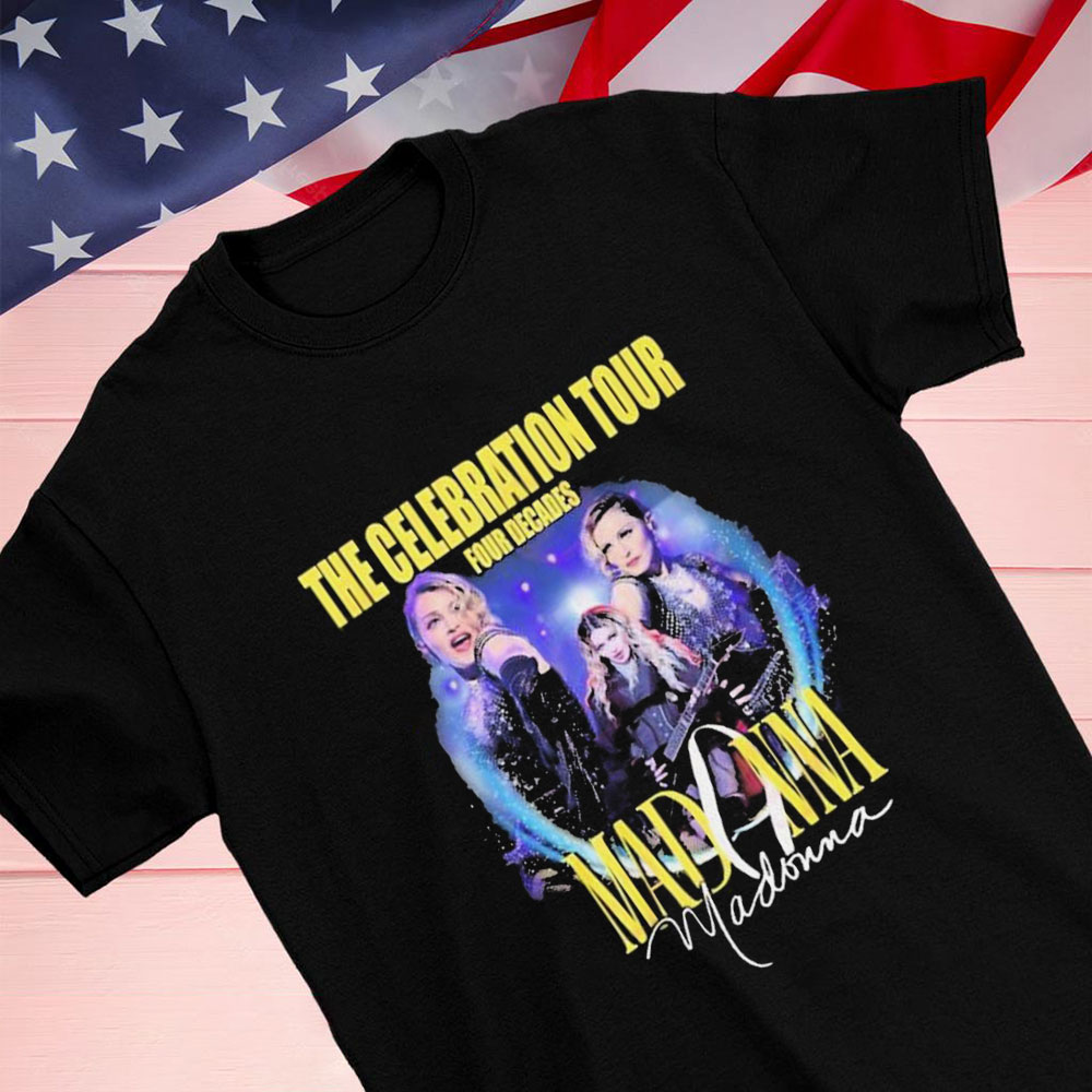 The Celebration Tour Four Decades Madonna Shirt Longsleeve T-shirt