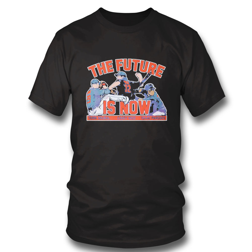 The Future Is Now Of Detroit Tarik Skubal Casey Mize Isaac Paredes Shirt