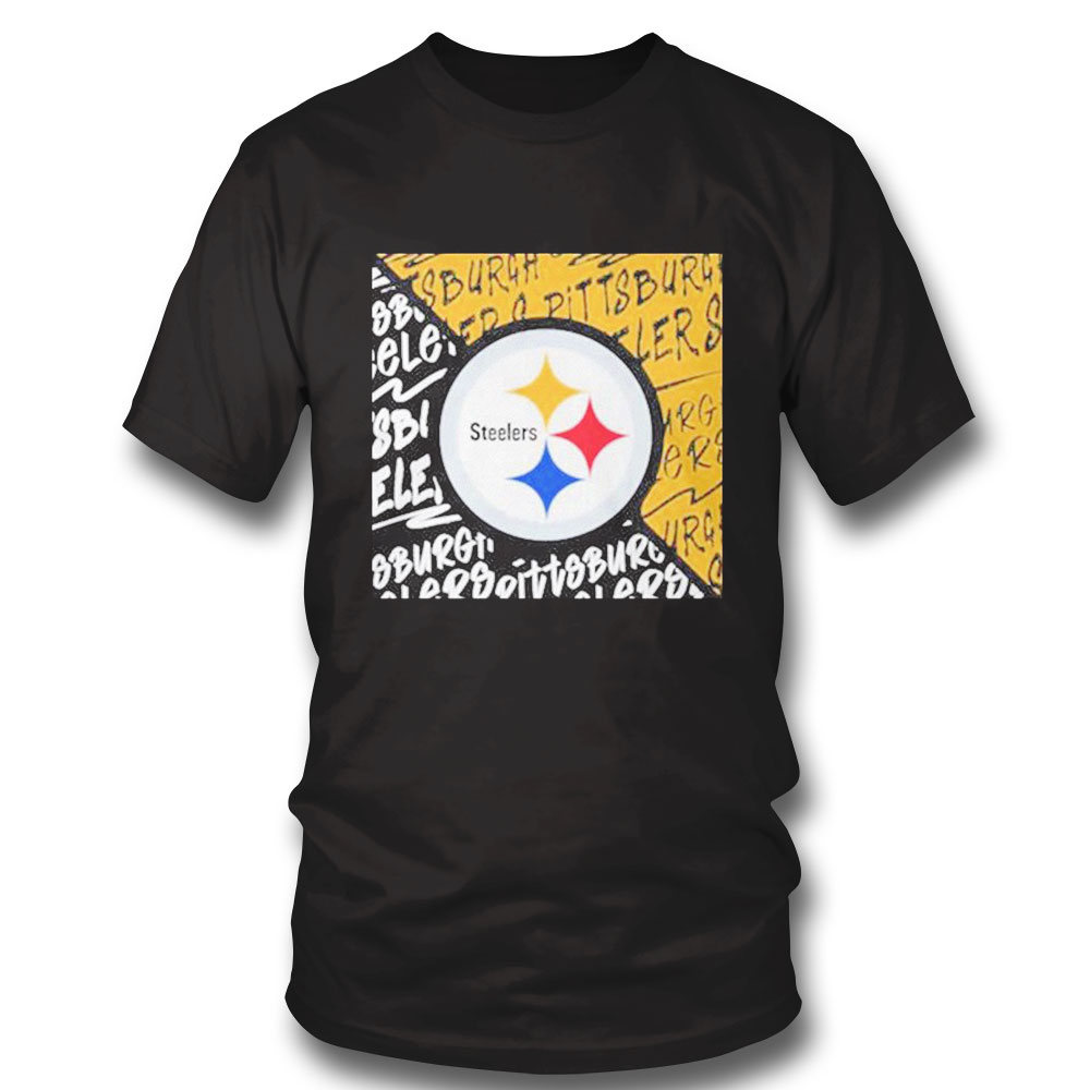 Youth Pittsburgh Steelers Black Divide 2023 Shirt