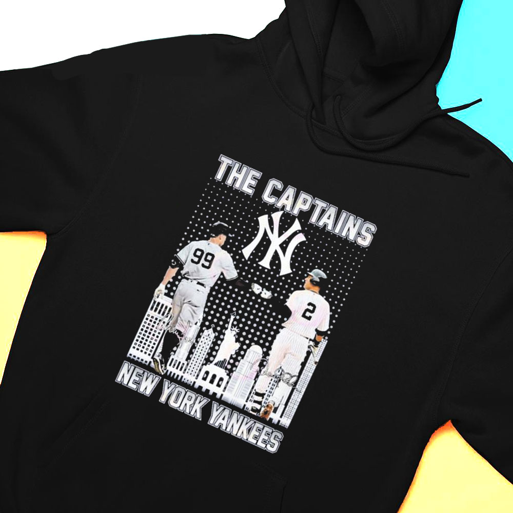 Aaron Judge And Derek Jeter The Captain New York Yankees Signatures Shirt