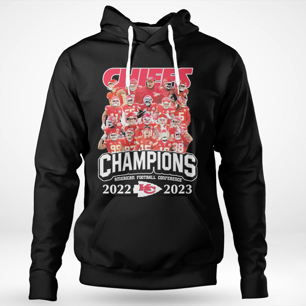 Afc Champions Kansas City Chiefs Team 2022 2023 Shirt Ladies T-shirt