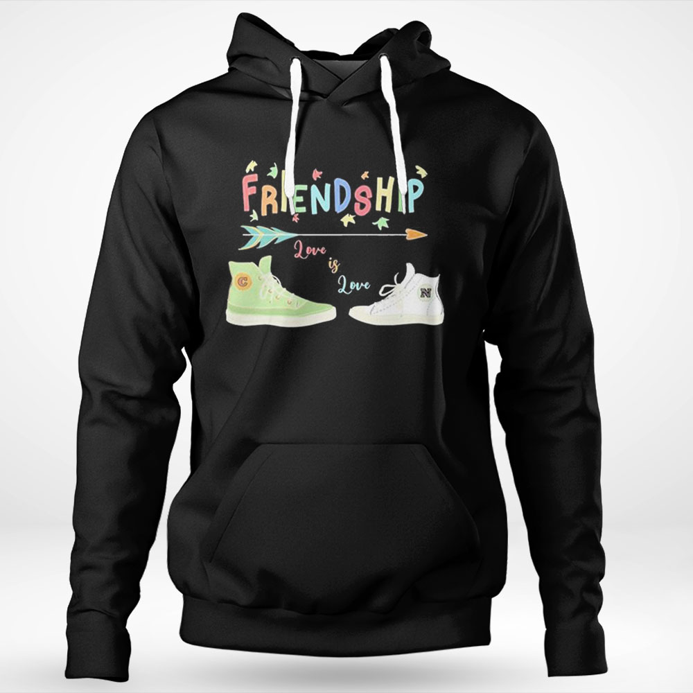 Friendship Leaves Cute Shoes Heartstoppers Love Shirt Ladies T-shirt