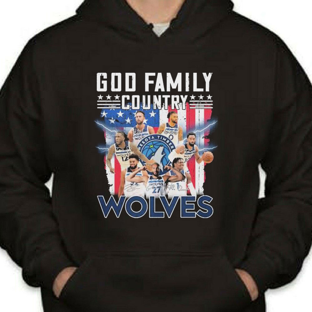 God Family Country Wolves Signature Shirt Longsleeve T-shirt God Family Country Wolves Signature Shirt Longsleeve T-shirt