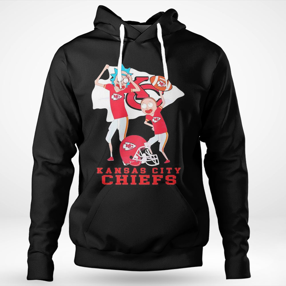 Hot Rick And Morty Kansas City Chiefs Shirt Longsleeve