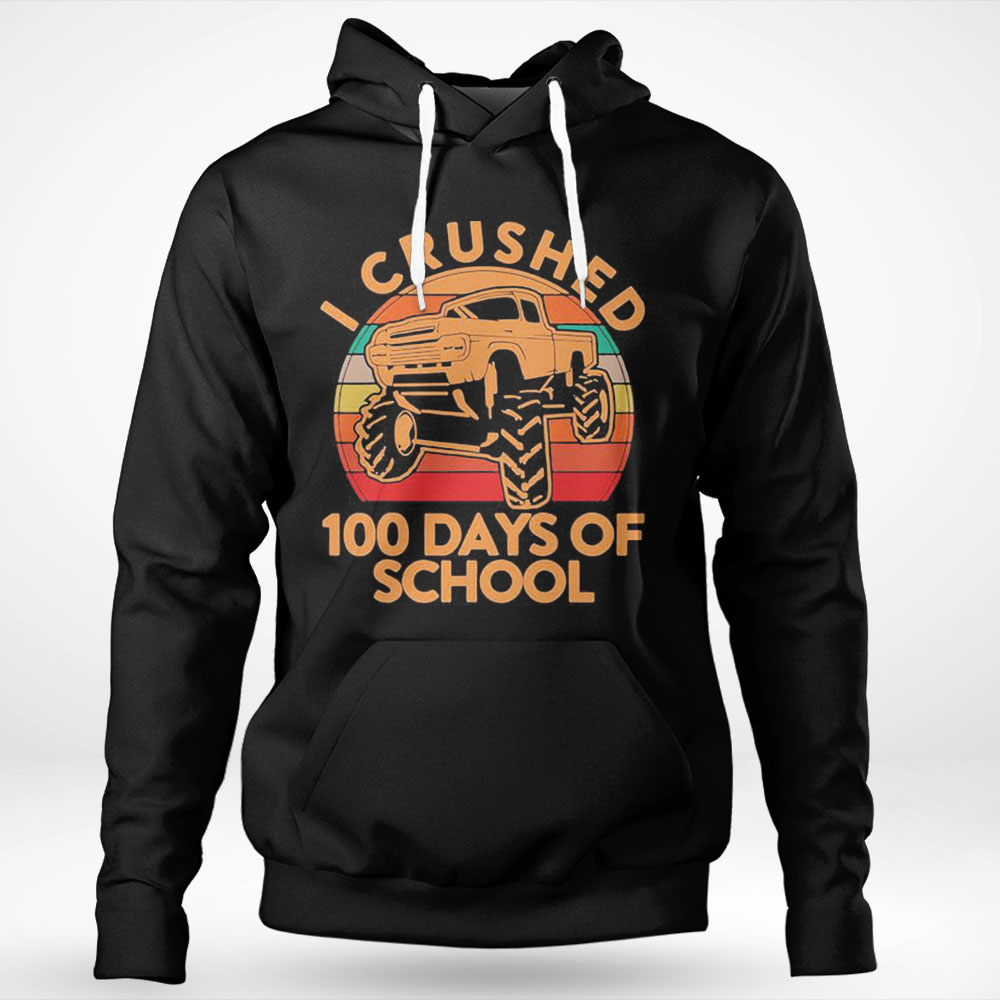 I Crushed 100 Days Of School Shirt Ladies T-shirt