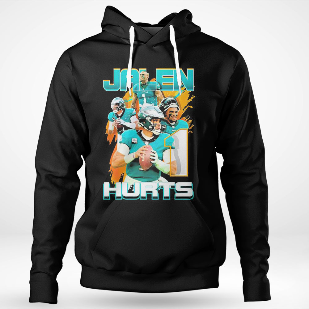 Jalen Hurts Philadelphia Eagles Football Shirt Ladies T-shirt