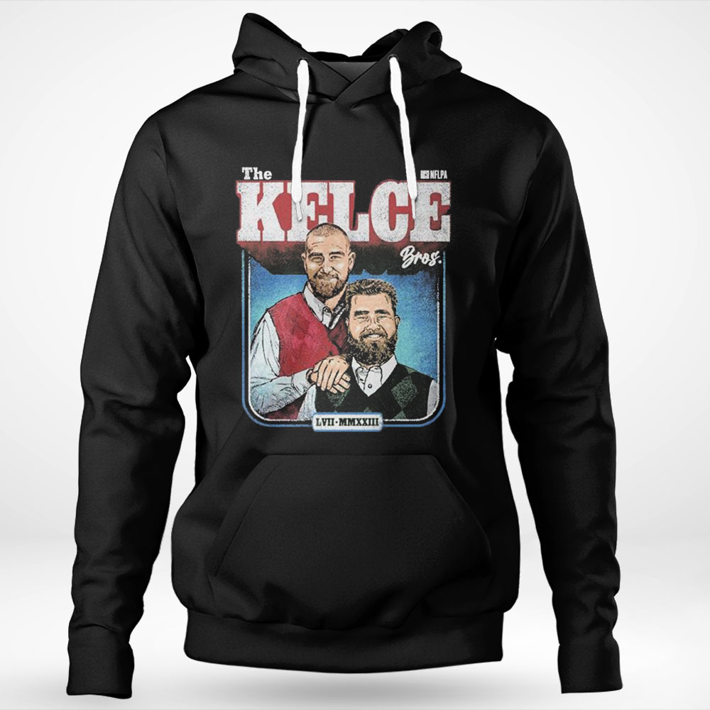 Jason Kelce And Travis Kelce The Kelce Bros Shirt Longsleevev