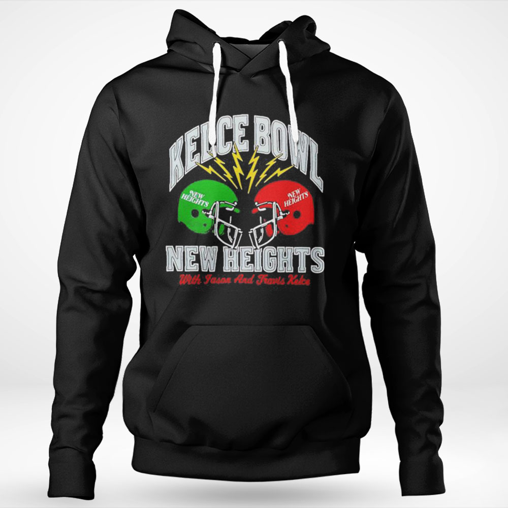 Kelce Bowl New Heights With Jason And Travis Kelce Shirt Ladies T-shirt