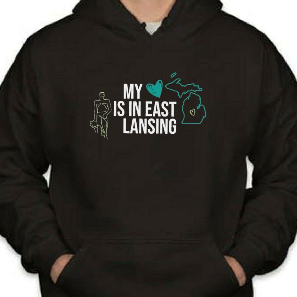 My Is In East Lansing Spartans Strong Shirt Longsleeve T-shirt