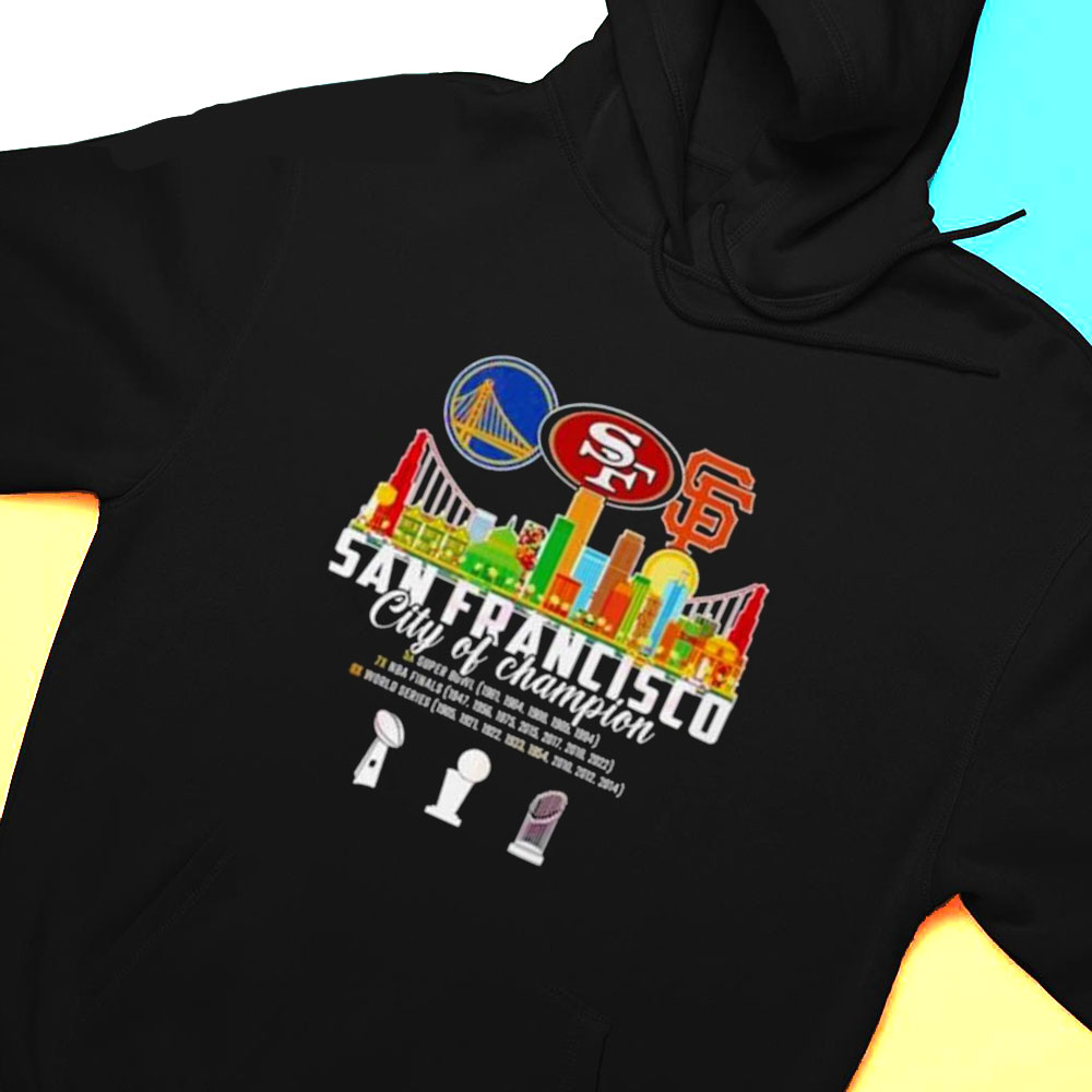 Official San Francisco City Of Champions 2023 Shirt