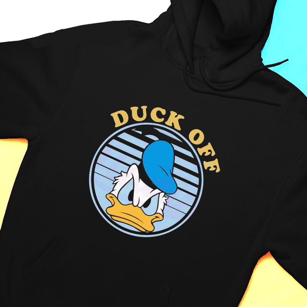 Retro 90s Donald Duck Off Disney Grumpy Duck Shirt Hoodie
