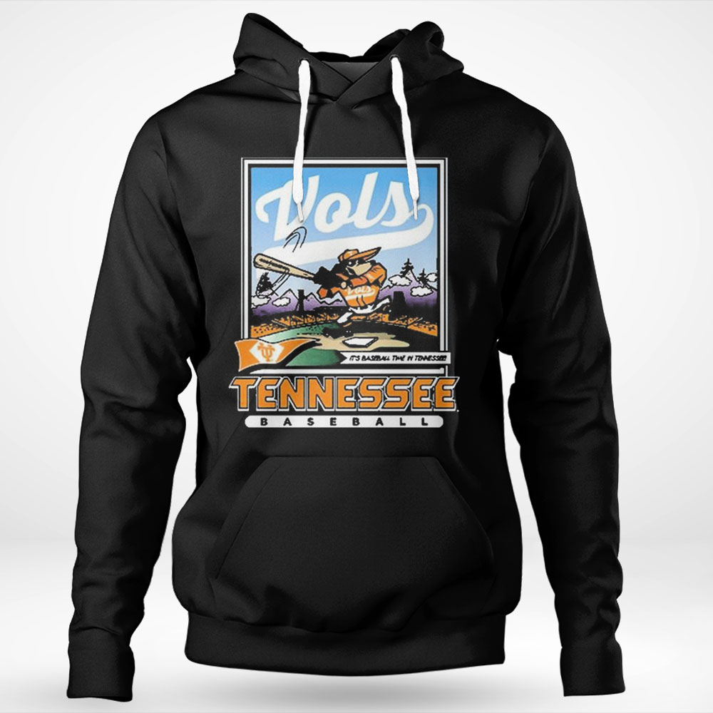 Tennessee Vols Smokey Its Baseball Time In Tennessee Shirt Longsleeve