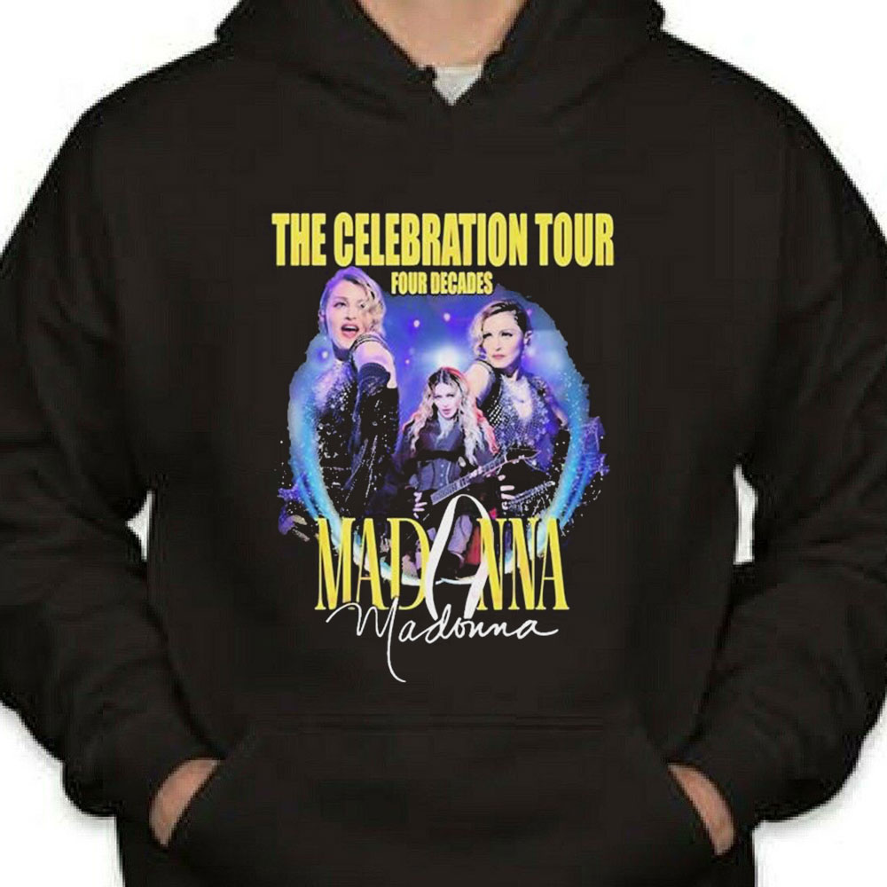 The Celebration Tour Four Decades Madonna Shirt Longsleeve T-shirt