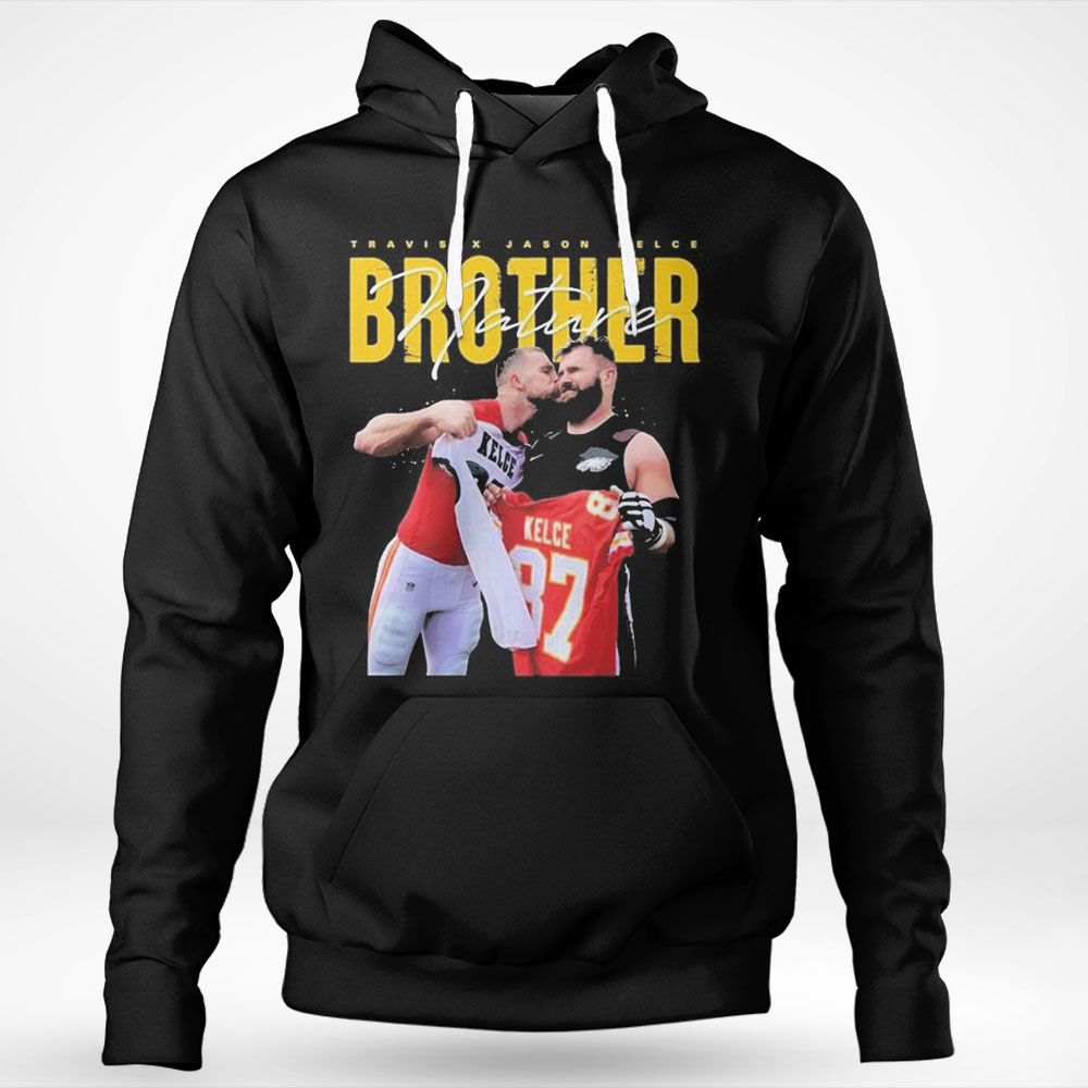 Travis Kelce And Jason Kelce Nature Brother Shirt Longsleeve